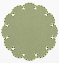 Mantel Flor Verde