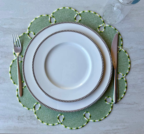 Mantel Flor Verde