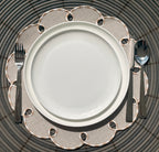 Mantel Flor Beige