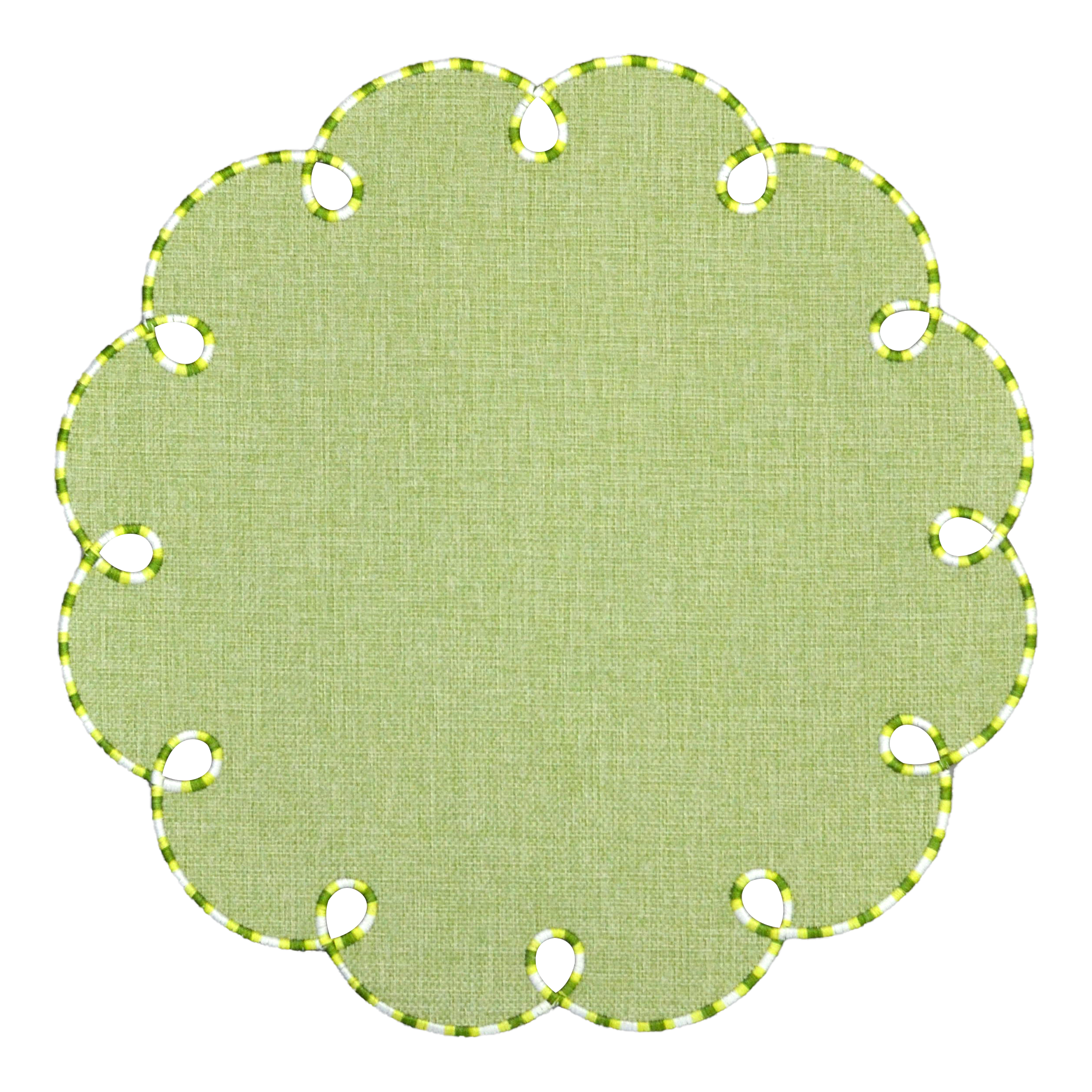 Mantel Flor Verde
