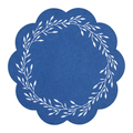 Mantel Hojas Marino